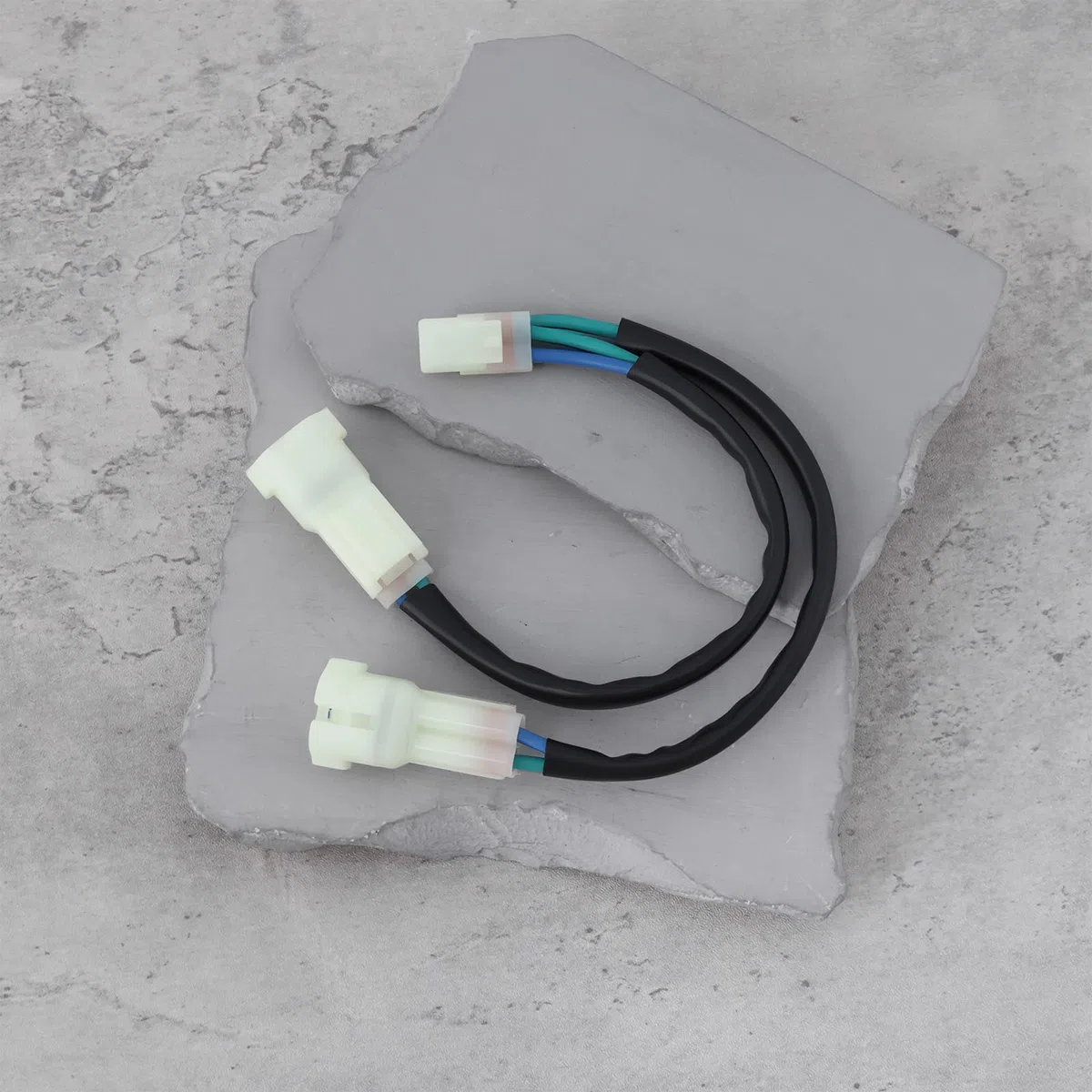 EMSea Connettore Ausiliario USB Per Moto Y-Splitter Compatible Con Triumph Trident 660 20 Cm