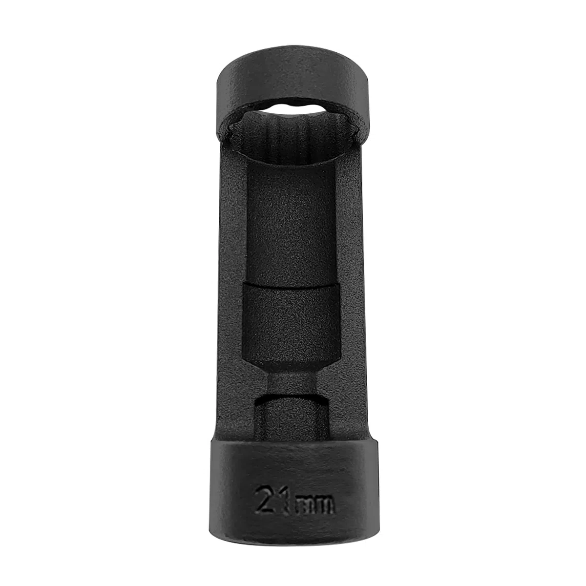 Shkalacar Presa per Dado Puntone, Strumento di Riparazione Auto per Presa Puntone Sospensione a 12 Punti 1/2'' (21mm Nero)