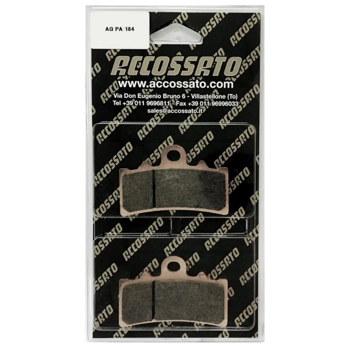 Pastiglie Freno Accossato Anteriori per KTM DUKE dal 2013 al 2023 (CC 390)