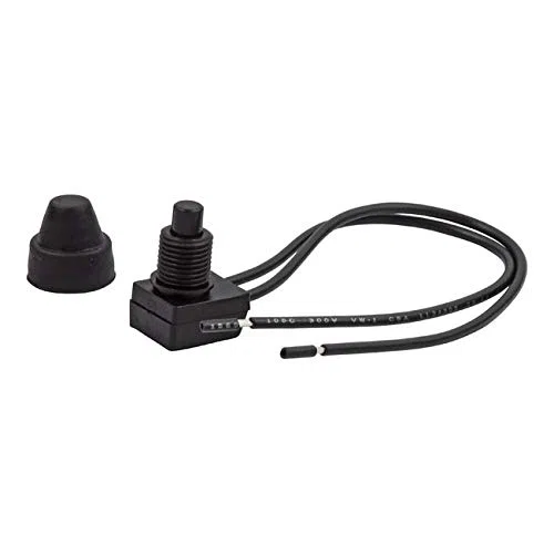 INTERRUTTORE PULSANTE TASTO SWITCH RESET TACHIMETRO CONTACHILOMETRI per Compatibile con HARLEY Softail, Dyna, Touring, Sportster 98-17