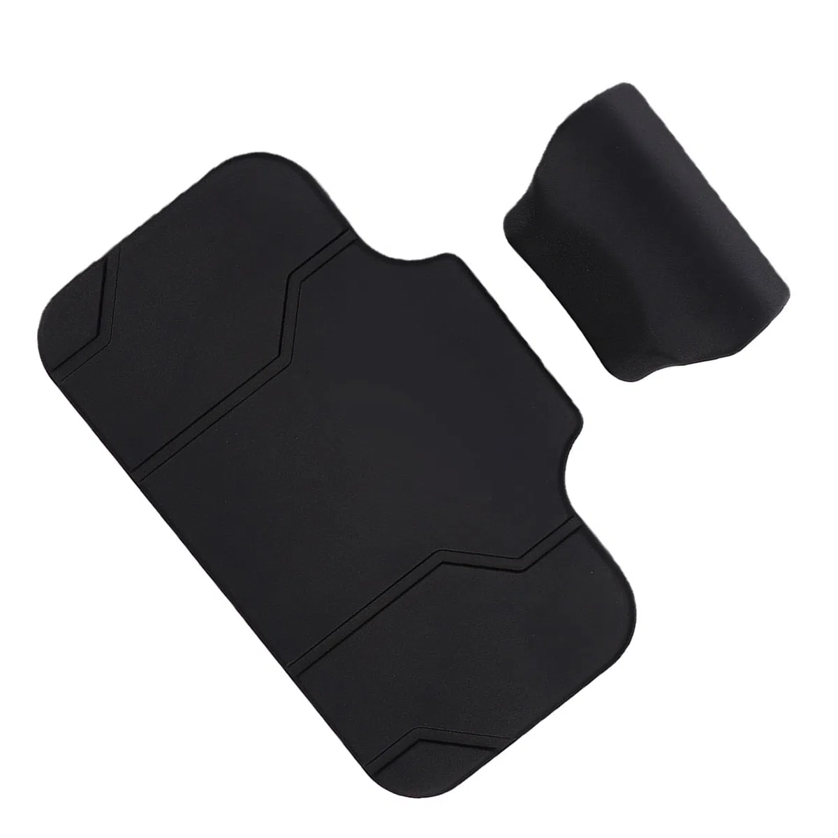 AMONIDA Bauletto per Moto Schienale Passeggero Comodo Cuscino Autoadesivo per Bauletto per un Maggiore Comfort del Passeggero Realizzato in Robusto Materiale PU per Lunghi Viaggi