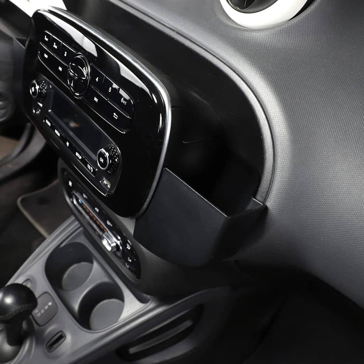 Per Benz Smart 453 fortwo forfour 2015-2020 Scatola di immagazzinaggio interno dell'automobile del contenitore del guanto dell'organizzatore automatico (schermo LCD laterale)