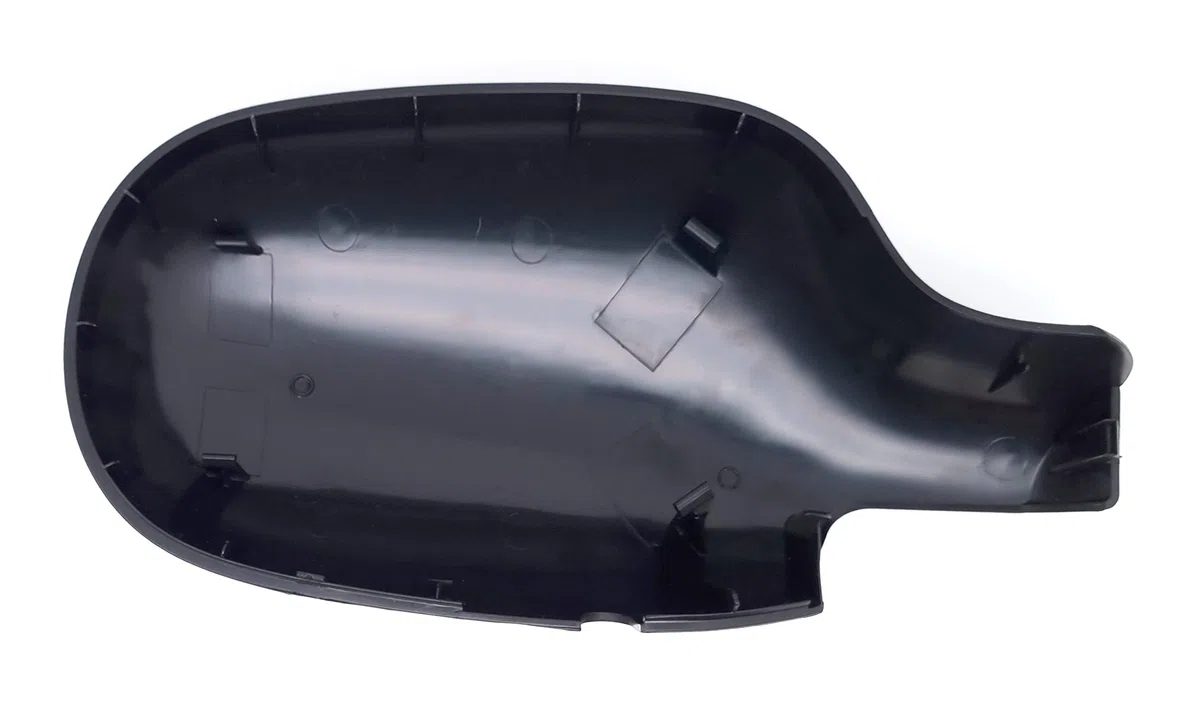 BSSTORE Calotta Specchietto Retrovisore Nera per CLIO II 1998, MEGANE 1996, SCENIC 1999 (Sinistra - Lato Conducente)