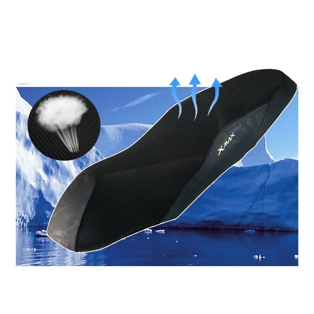 Moto Coprisella Scooter per Xmax 300 XMAX300 XMAX250 XMAX125 X-Max 250 125 400 Coprisedile per Moto Protezione Solare Protezione Termica