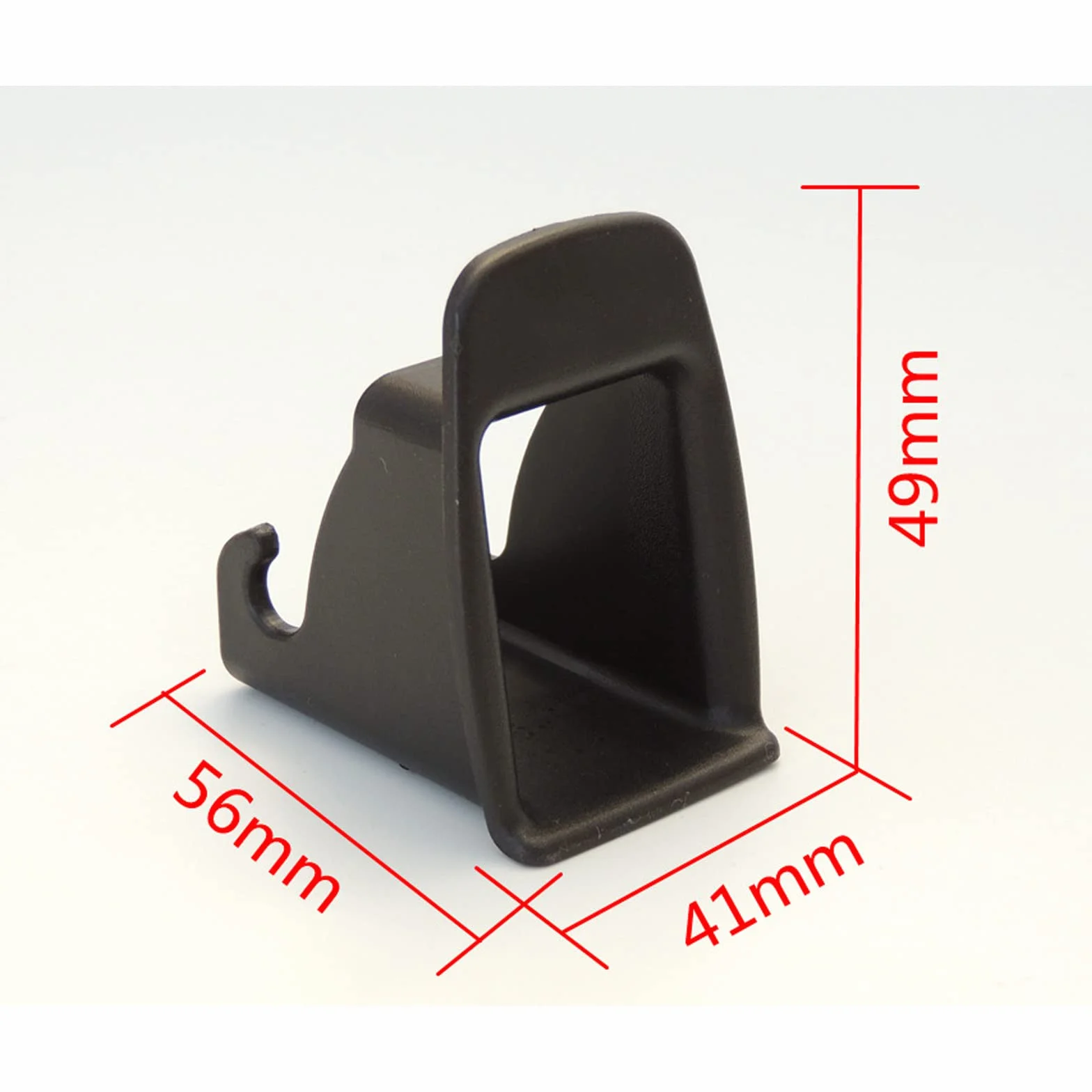 isofix guida di inserimento, sistemi di fissaggio universali per seggiolini auto, nero (4 pezzi nero)