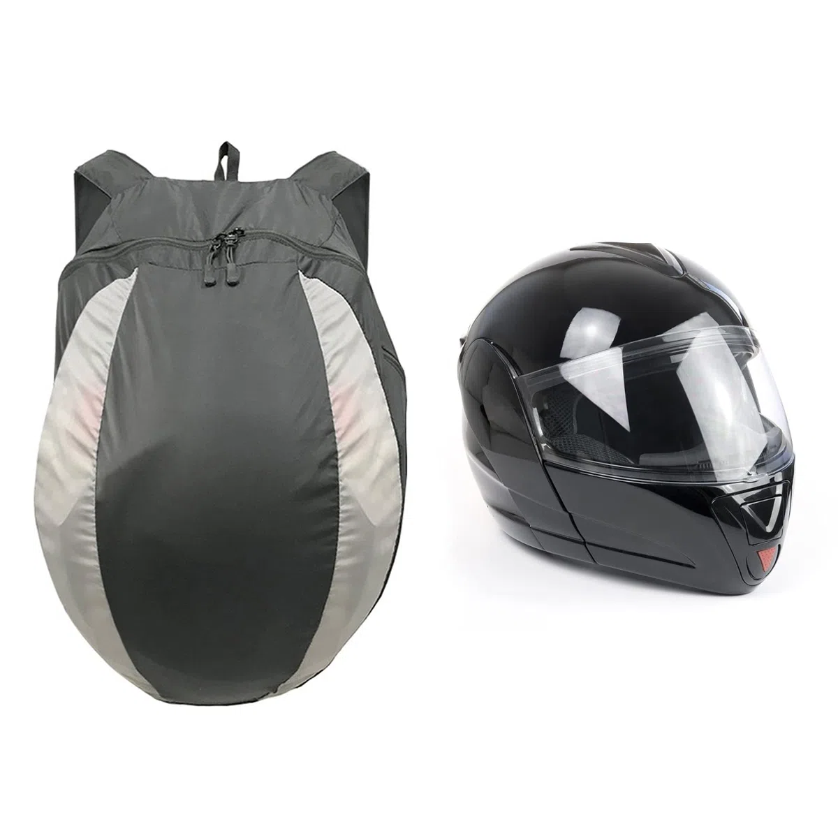 Weigudoc Zaino da Portacasco Moto Multifunzione, 28L Sportiva Zainetto Impermeabile, Universale