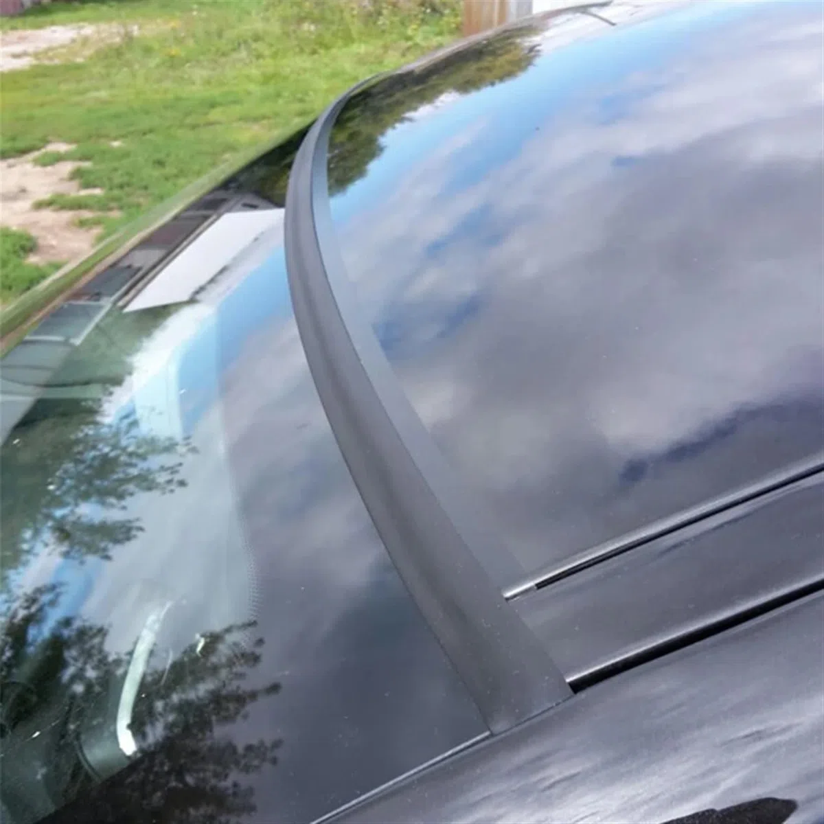 Striscia di tenuta in gomma for modanatura del pannello del parabrezza anteriore dell'auto, 1,7 m, compatibile con BMW E46 E90 E60 E39 E36 F30 F10 F20 X5 E70 E53 M G30 E91 E34 F31