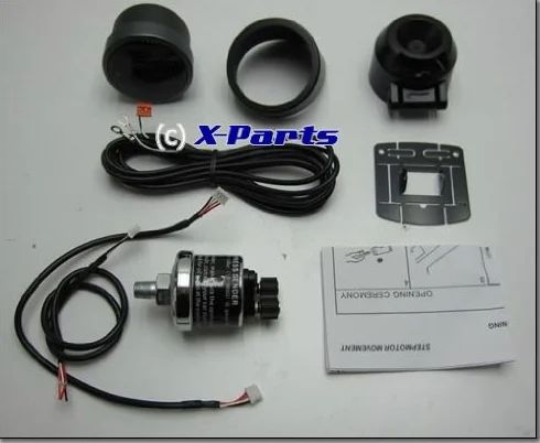 Indicatore di pressione della benzina da 52 mm, 0-6 bar