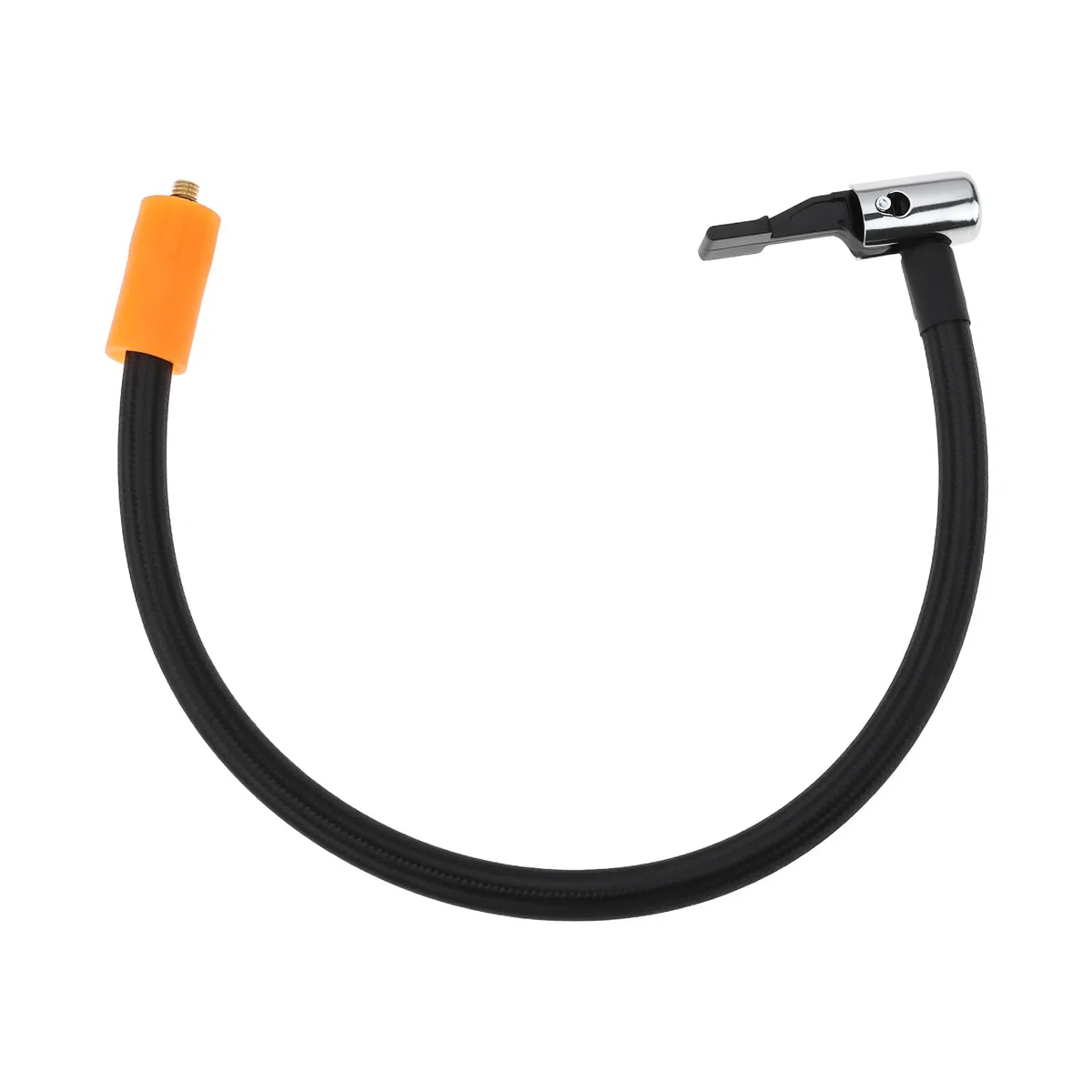 Adattatore per tubo di gonfiaggio per pneumatici M6, lunghezza 40 cm, per mandrino a clip, ugello per pneumatici, auto, moto, bicicletta, pompa ad aria, connettore per tubo flessibile