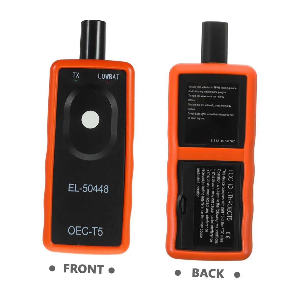 SOLUSTRE Strumento Reset Pressione Pneumatici El-50448 Attivatore Sensore Tpms Universale Per Auto Monitoraggio Pressione Gomme Facile Da Usare Senza Batteria