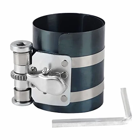 Tenuta Cilindro + Installatore dello Strumento del compressore della Fascia Elastica del Motore 53-175mm Cricchetto 3 Pollici a 6 Pollici(3inch)