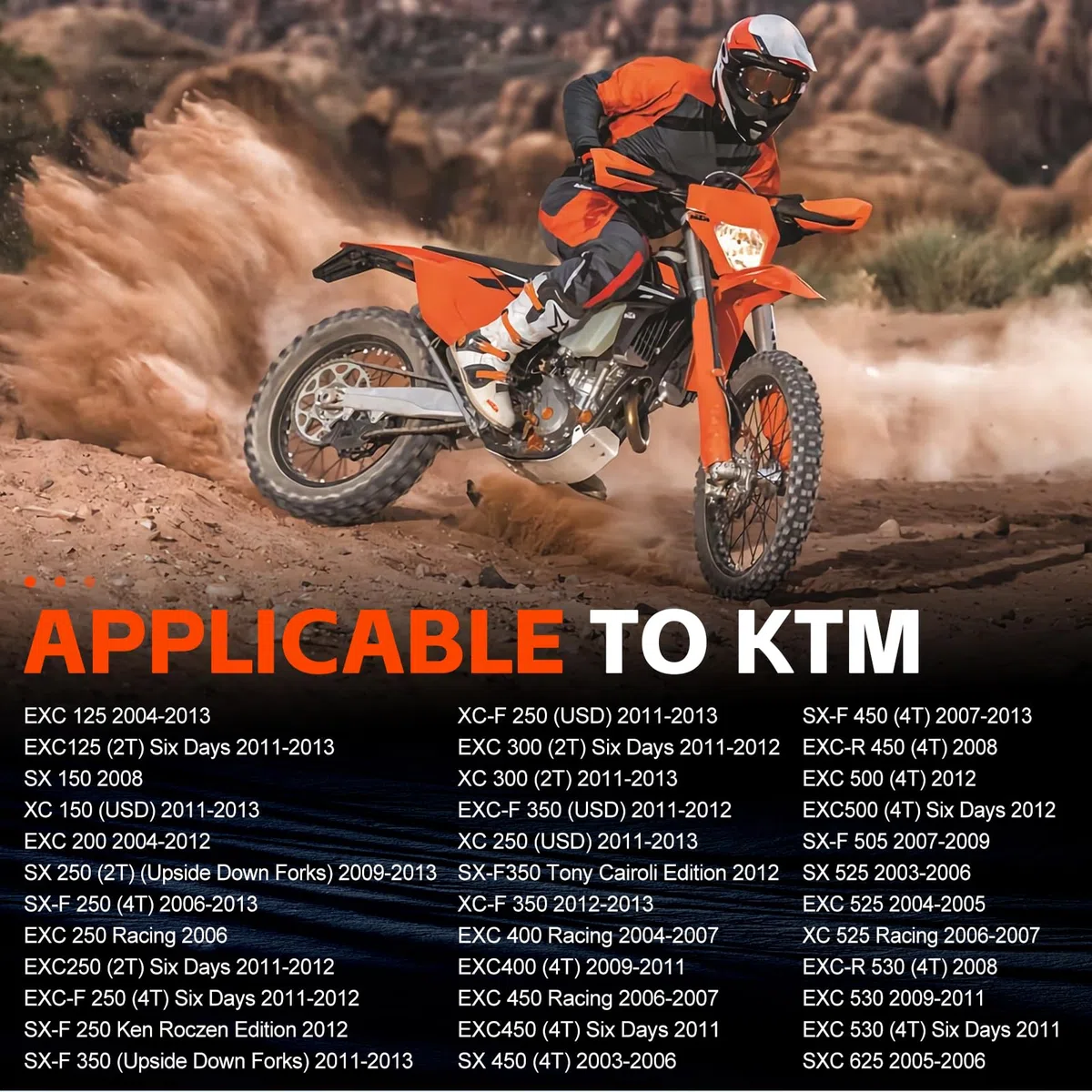 Pastiglie Freno Anteriore e Posteriore per EXC 125 200 SX XC 150 250 EXC EXC-F SX-F 250 300 350 EXC 400 450 Racing