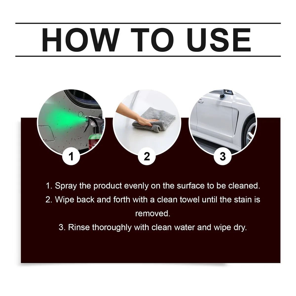 Rimuovi Insetti Auto,Detergente Rimuovi Insetti Carrozzeria, Detergente Spray per Auto, Elimina Macchie e Tracce di Insett in modo Facile, per Parabrezza, Fari e Vernice, 120ml