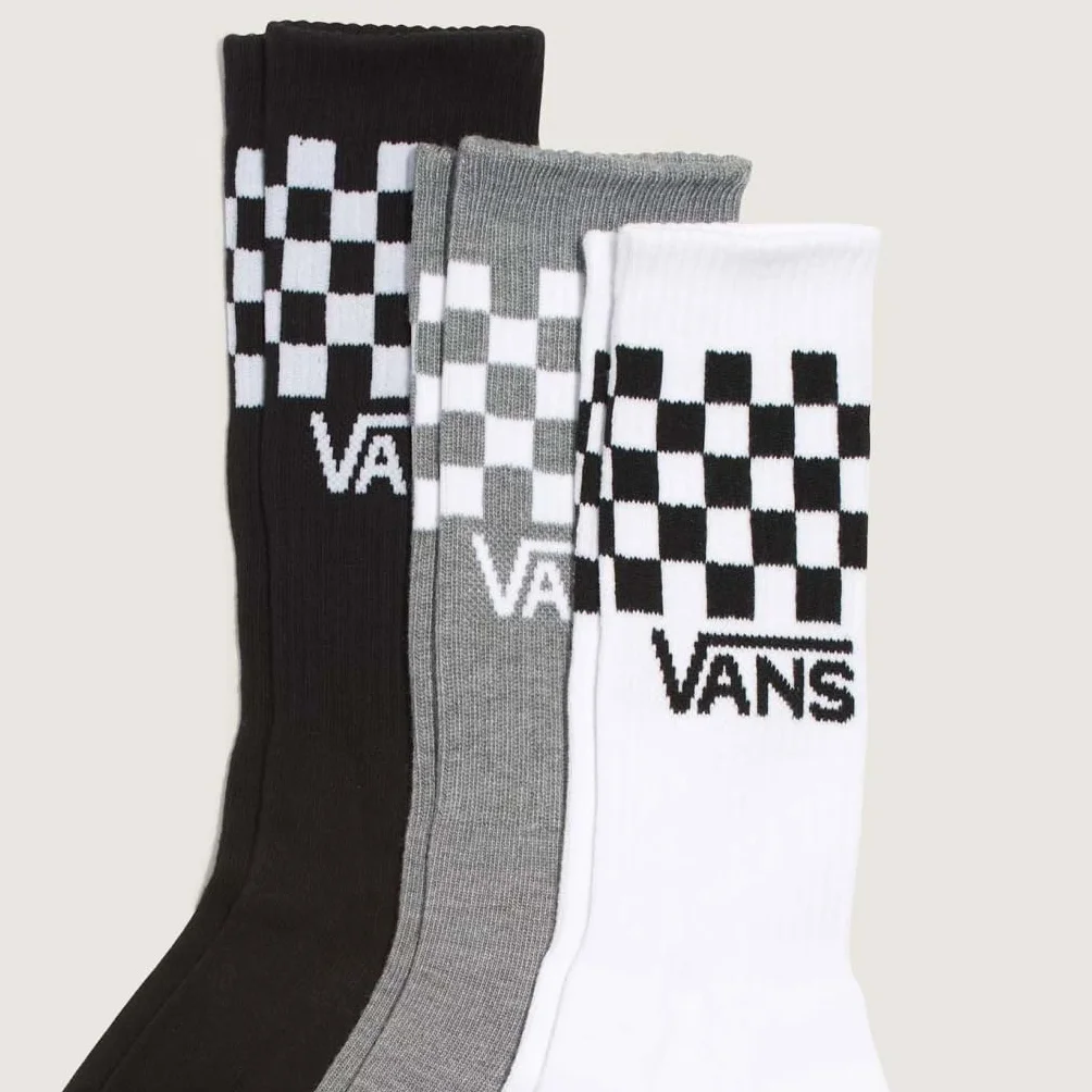 Vans Classic Check Crew Calzini Unisex - Adulto