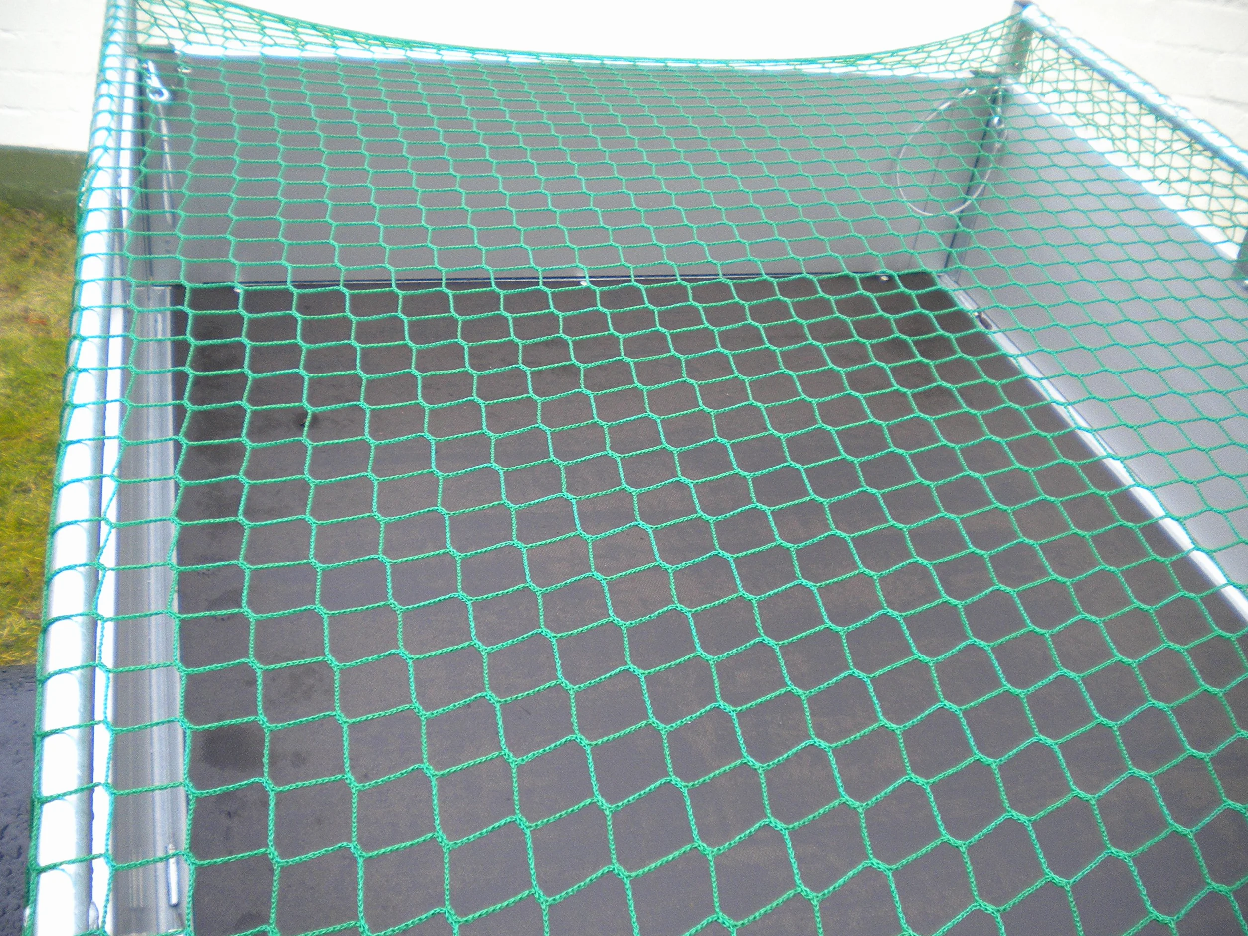 Rete per rimorchio, 2,2 x 1,2 m, con corda espansa, 220 x 120 cm