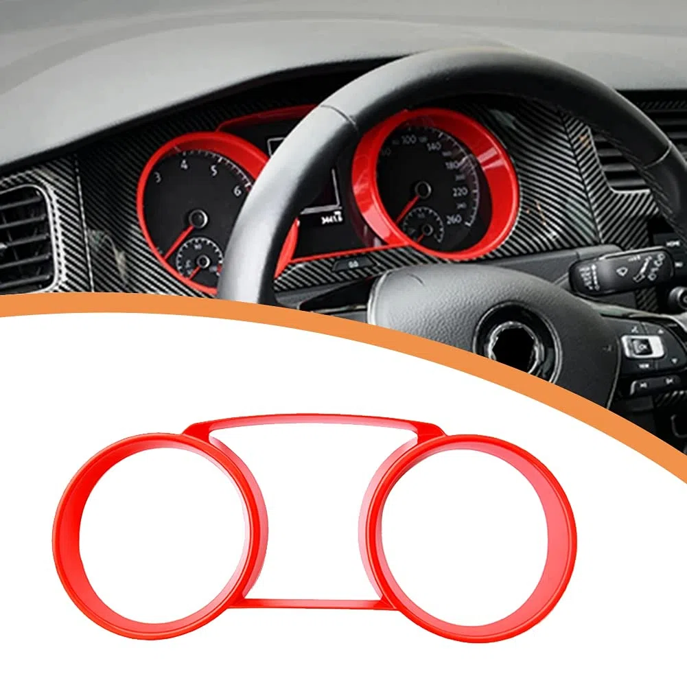 Auto Interno Cruscotto Tachimetro Telaio Copertura Pannello Per-Golf 7 7.5 MK7 2015-2019 Accessori