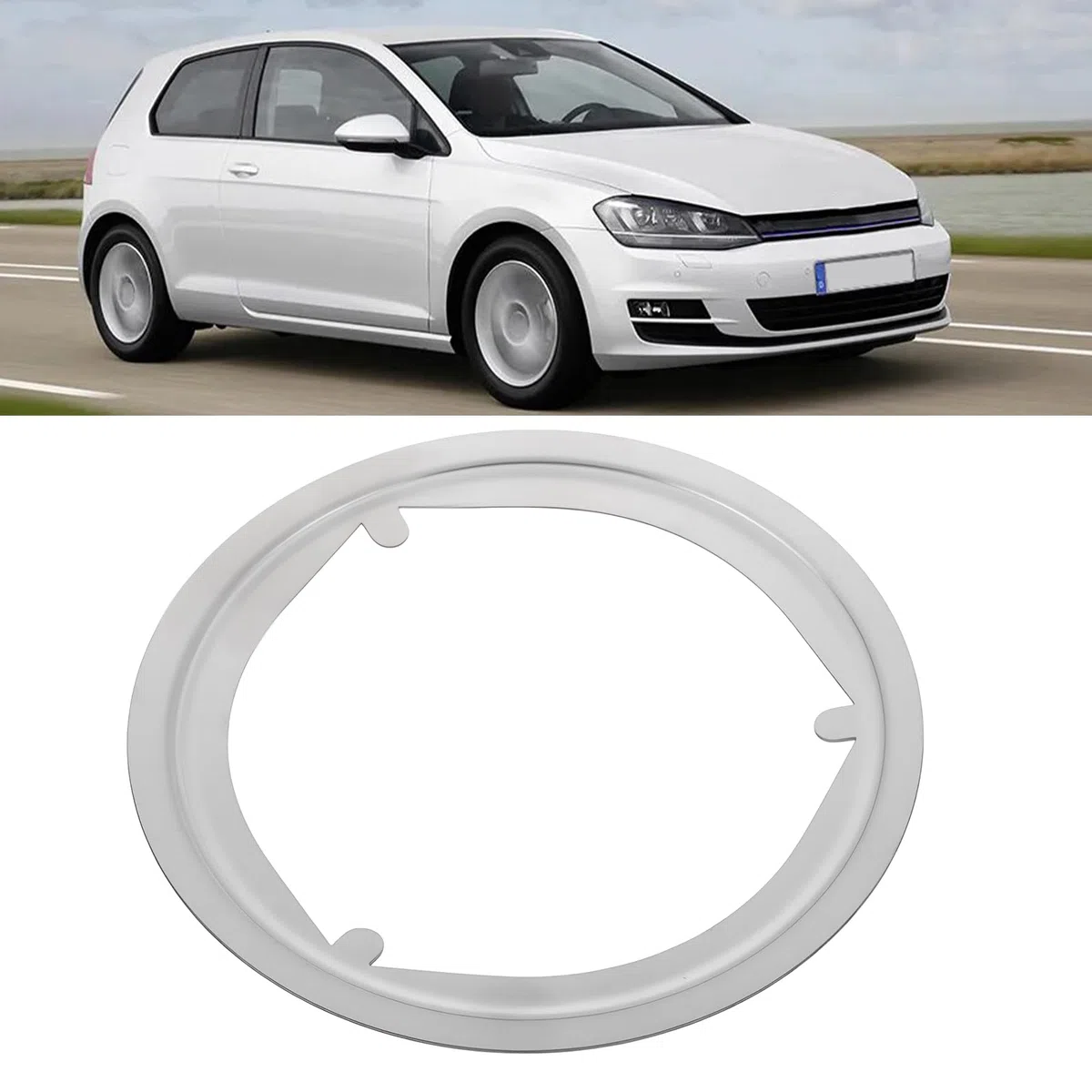 Guarnizione di Unione DPF per Tubo di Scarico, 2 Pezzi, 1K0253115T Compatibile con Audi Compatibile con VW