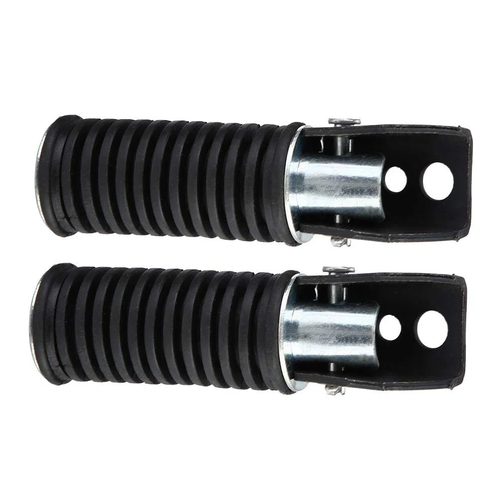 Pedane moto - 1 paio di passeggero posteriore moto, pedane pedane poggiapiedi, for GN125 / QJ25 / GS125 / GT125-5