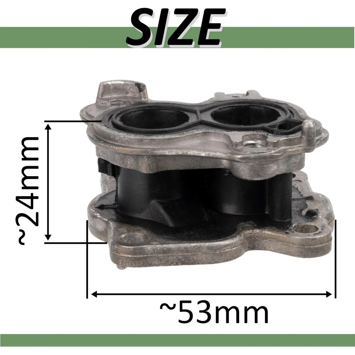AERZETIX - C73366 - Collettore di aspirazione per motosega - compatibile con Husqvarna 435 , 440