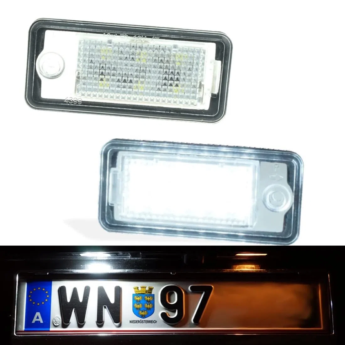 DoLED Pax 3528 SMD LED illuminazione per targa