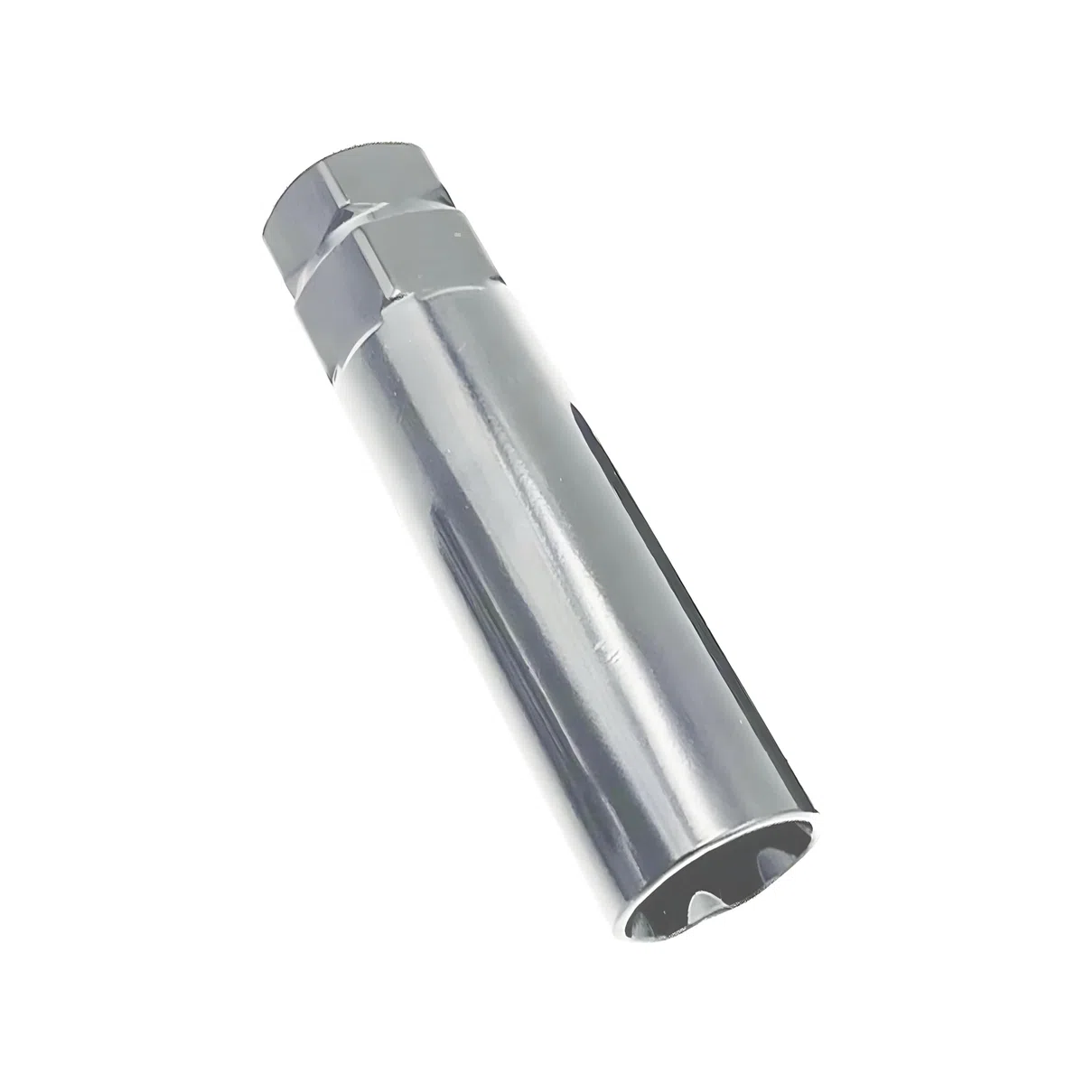 CGEAMDY Chiave Rimozione Del Dado Di Bloccaggio, Strumento Rimozione Dado Bloccaggio Della Ruota 7 Scanalature, Ruota Lug Dado Drive Tuner Chiave Strumento Blocco Auto(Argento)