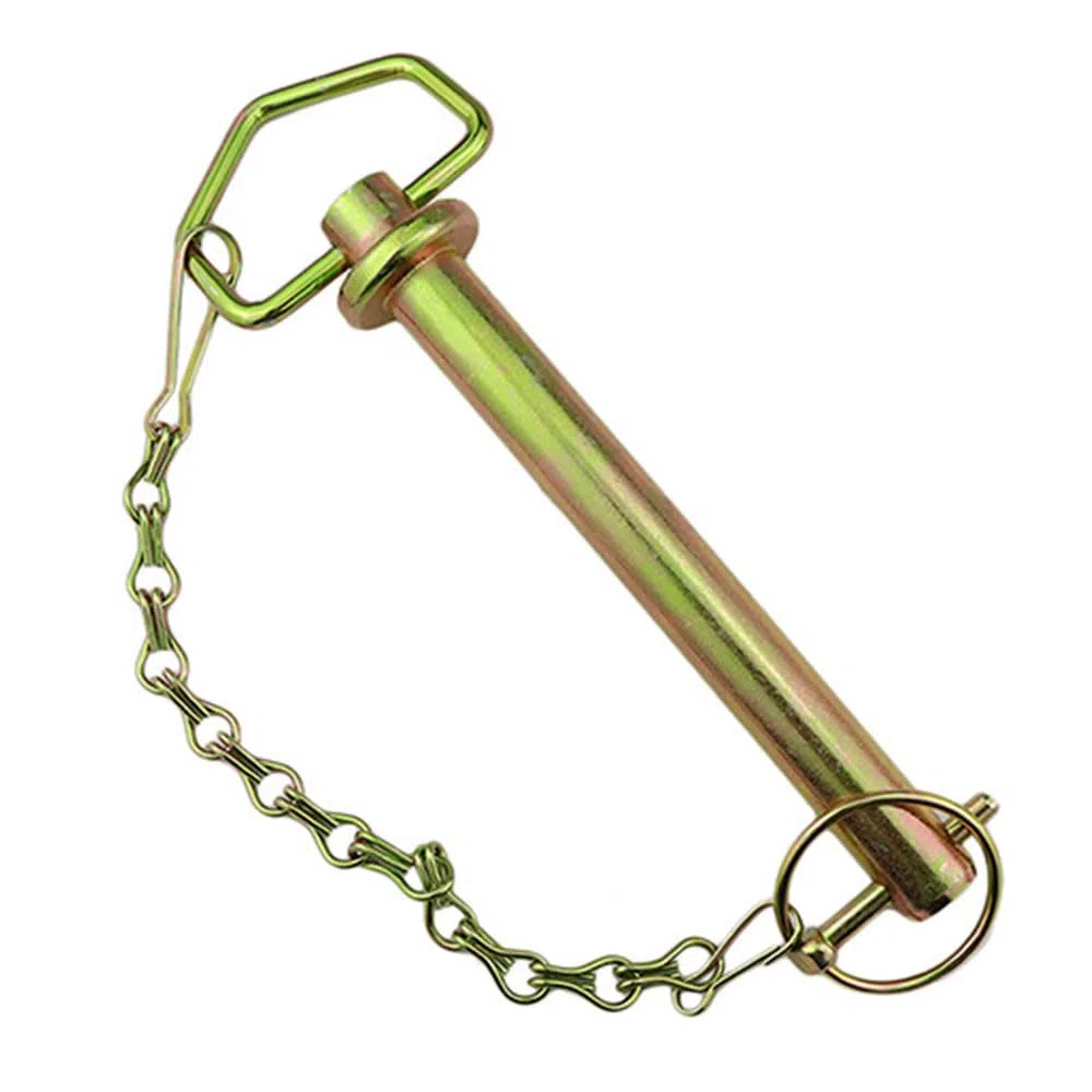 Spinotto D'Attacco,Perno Per Rimorchio Trattore,Spinotto D'Attacco Per Traino In Acciaio,Perni Di Traino Della Catena Di Traino A Sgancio Rapido Di Bloccaggio Della Corda Di Traino(19mm)