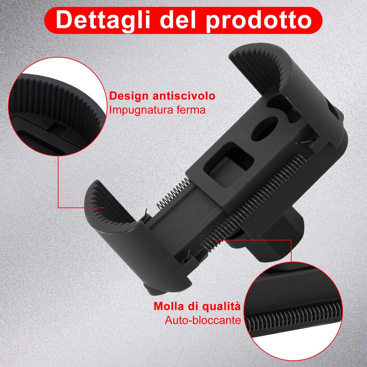 Chiave Filtro Olio Auto Regolabile, Universale 1/2" Chiave Filtro Olio mit 2 Griffe per Facile Rimozione, Design del Braccio a Molla Stabile, per Auto Moto Barca, 60-80mm