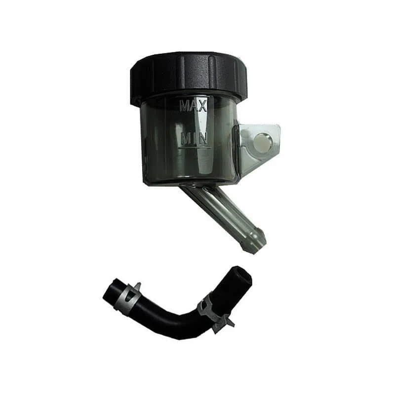 WANGCL 2PCS Serbatoio del liquido dei freni del motociclo Universale Frizione del motociclo Cilindro principale del freno Pompa del freno Tazza dell'olio