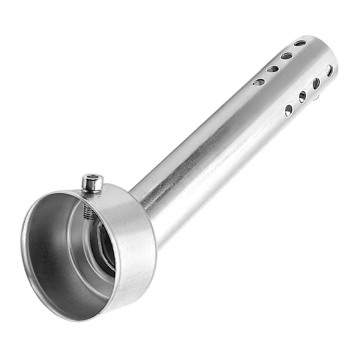 Sarini Silenziatore di Scarico Moto da 48 mm Silenziatore Posteriore per Moto per Scooter Moto da Strada collettore