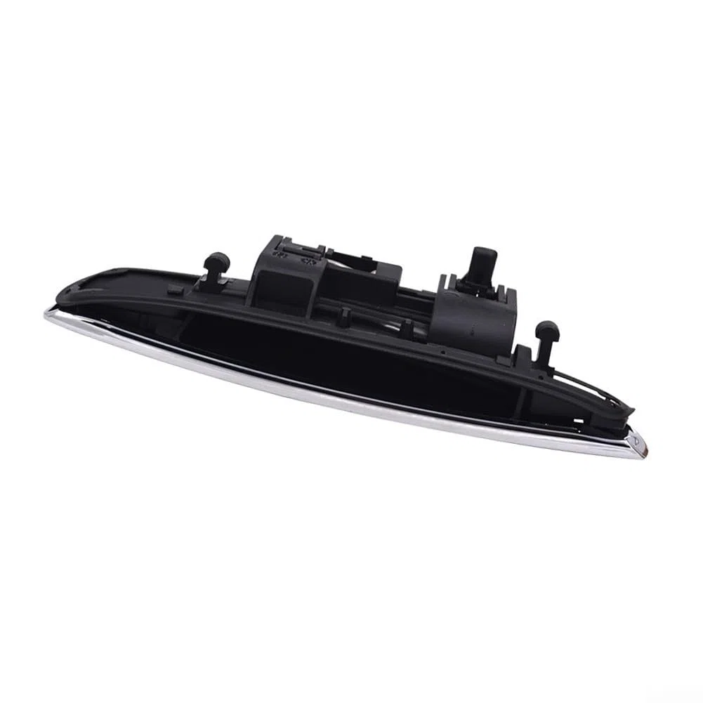 Coppia Maniglie Esterne Porte per Fiat per Croma 2005-2011, Ricambio Anteriore Sinistro Destro ABS Nero, OEM 735402348 735402351