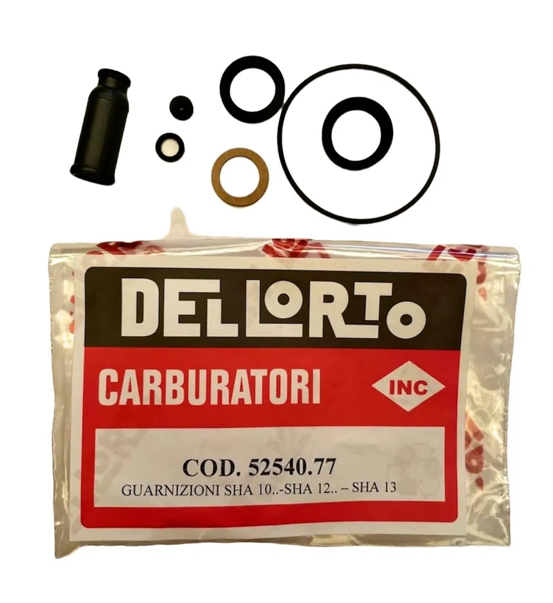 Guarnizioni Carburatore Dell'Orto Sha 12/10 12/12 13/13 per Ciclomotore Ciao Si Bravo Boxer Grillo Boss
