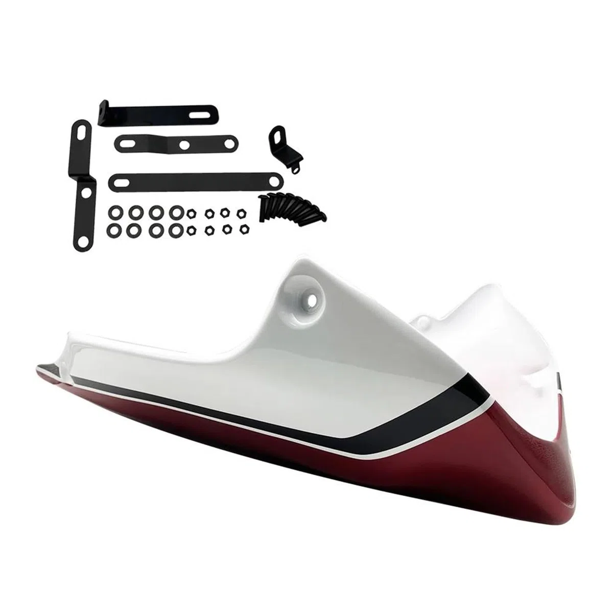 Spoiler Piastra Paramotore Telaio Per VTEC 1 2 3 4 5 | Parti motore motociclo Spoiler Carenatura inferiore Copertura carenatura Pannello telaio carrozzeria ﻿(Style 4)