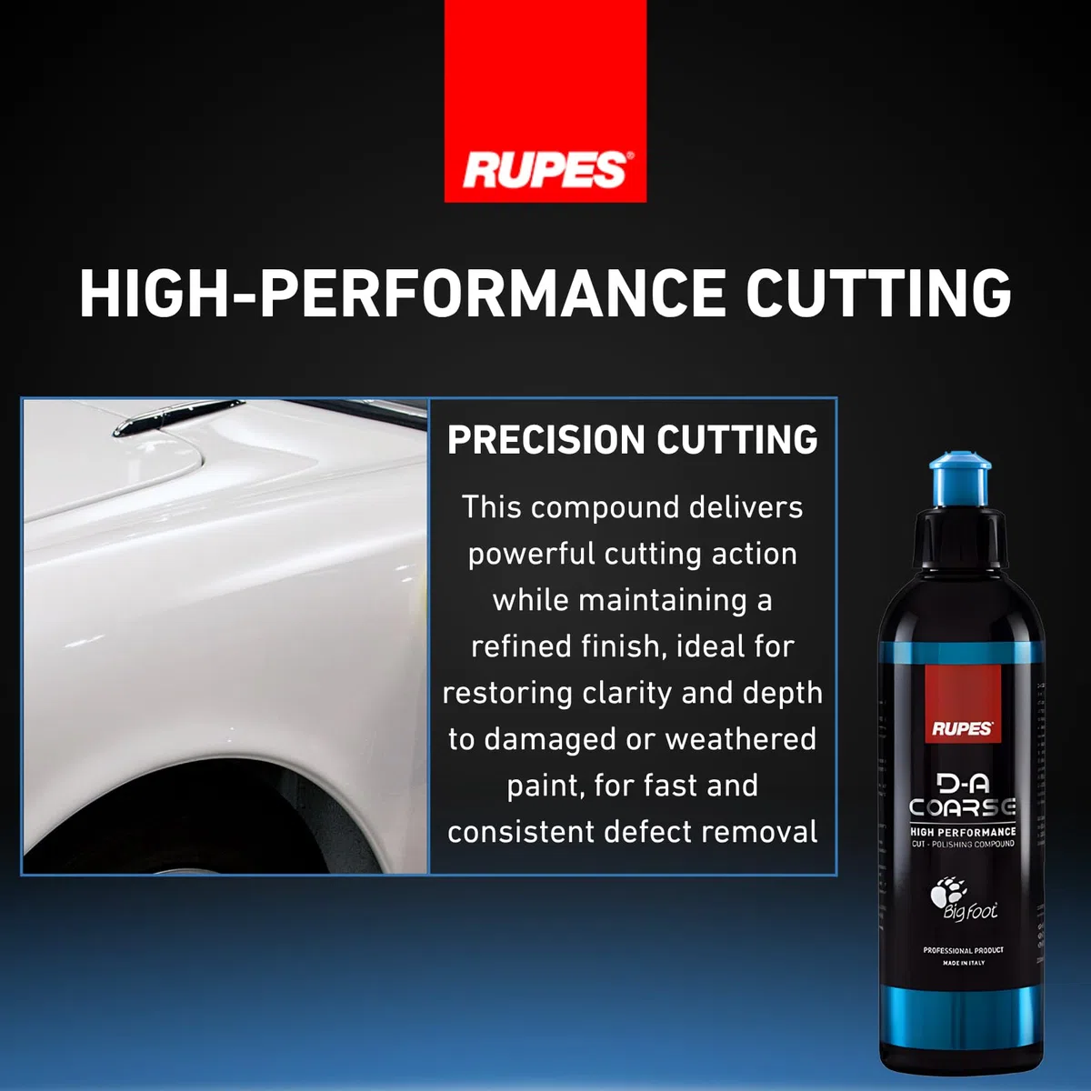 RUPES DA Coarse Gel Abrasivo Extra Cut 250 ml