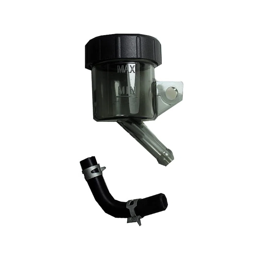 2 Pezzi Serbatoio del Liquido Freni Posteriore per Moto, Serbatoio del Liquido Freni Posteriore, Serbatoio della Frizione, Serbatoio Principale del Freno, Pompa del Freno, Serbatoio Universale per
