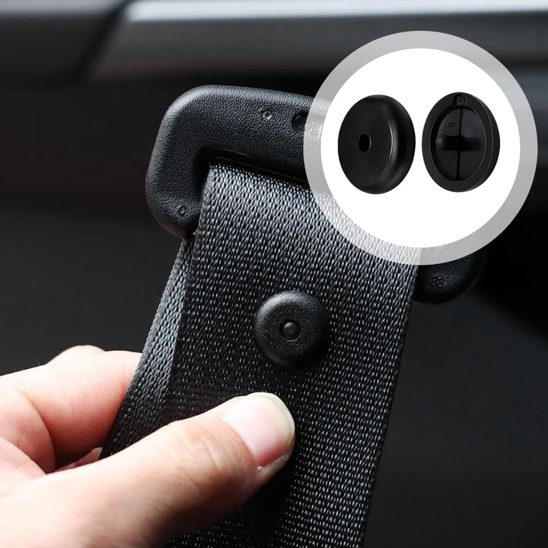 10 Paia Bottoni Cintura Di Sicurezza Auto, Universale Blocca Cintura Sicurezza Auto, Ferma Cintura Di Sicurezza Auto In Plastica, Per Tutti I Tipi Di Auto Suv E Camion