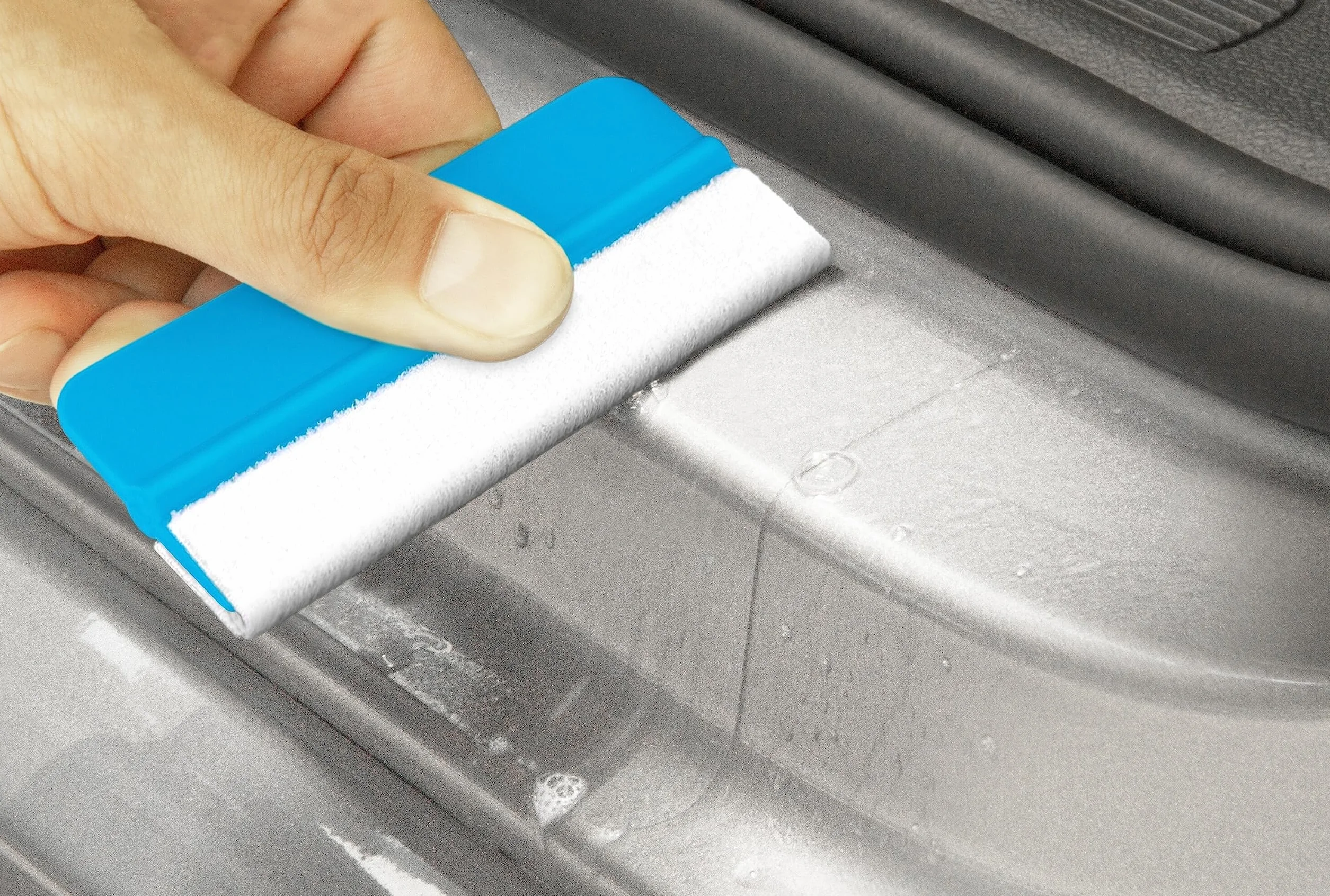 uProtect Battitacco Auto Antigraffio Pellicola per Dacia Spring BBG I 2021-2026 - Protezione Accessori Tuning Portiera - Trasparente Lucido