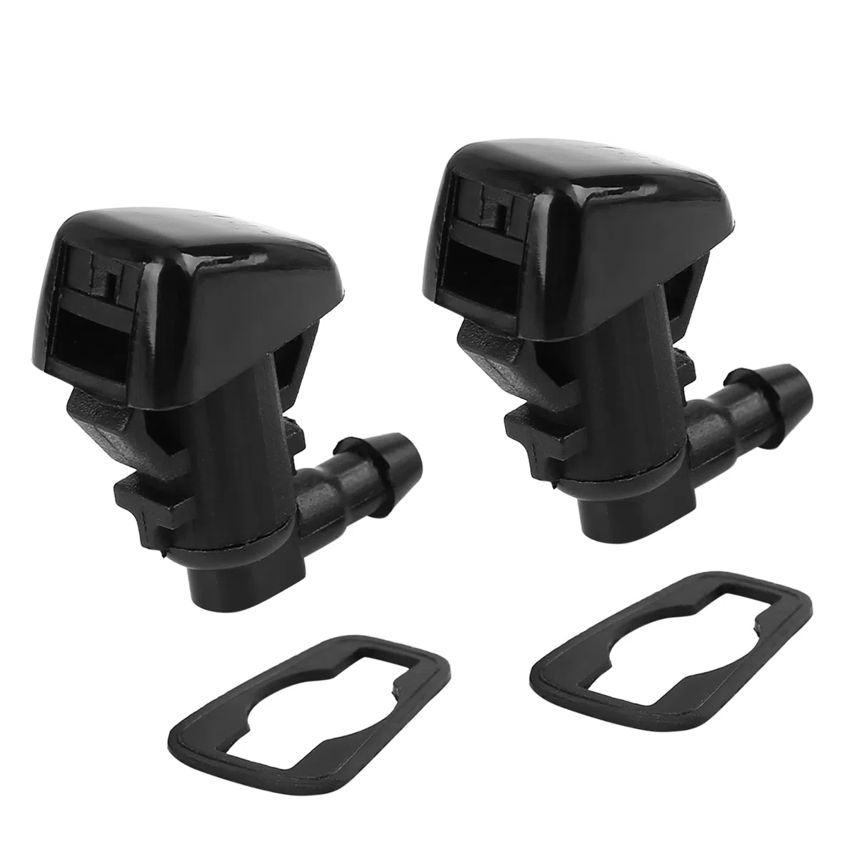 A ABSOPRO Ugello Lavavetri per Tergicristalli Pompe Lavavetri Auto Parabrezza Lava Ugello 55157319AA Tergi Jet Plastica (Set 2)