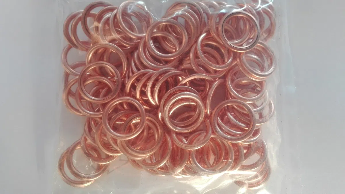 SIO 100 Rondelle Carter Olio Auto 16x22 mm Senza Amianto – Guarnizioni Tappo Scarico Olio Motore – Rondelle Tenuta per Cambio Olio Auto e Officina - rondelle tenuta olio auto manutenzione