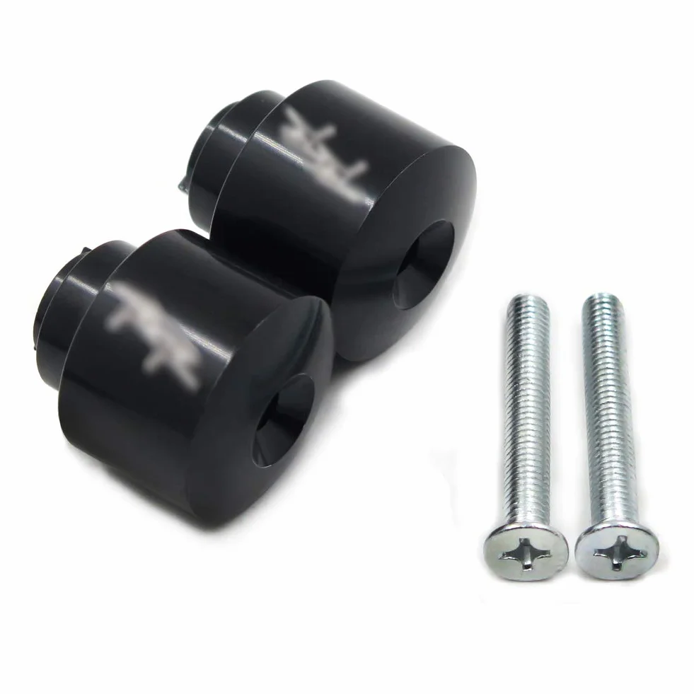 estremità Manubrio di Ricambio Compatibili con Honda CBR 250 600 900 929 954RR 1100 RR CBR1100Xx Rc51 Nero