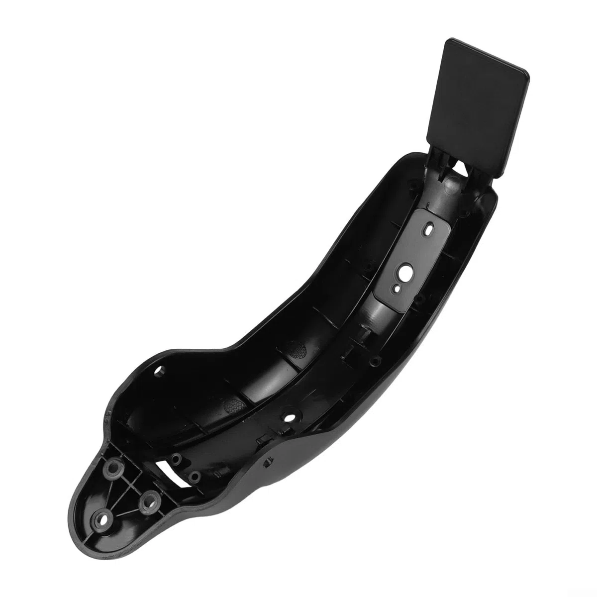 Eawfgtuw Parafango posteriore per scooter elettrico, impermeabile, paraspruzzi, parti di ricambio, materiale ABS, nero, compatibile con Pro II