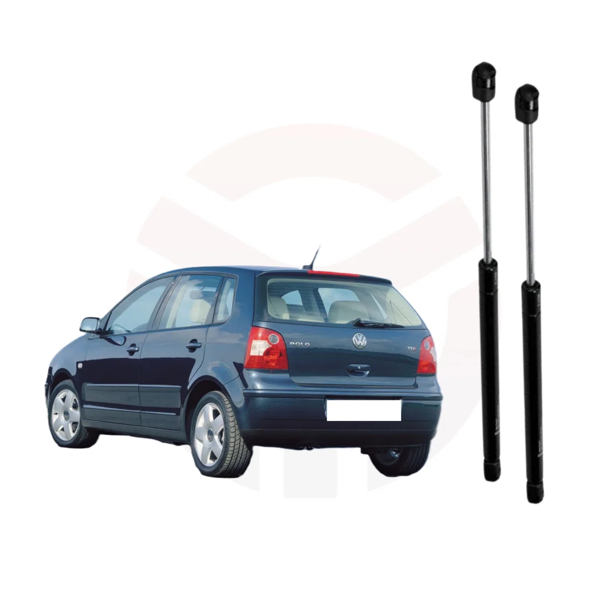 Coppia Molle a Gas Portellone Posteriore Compatibile con Volkswagen POLO 2001 > 2009