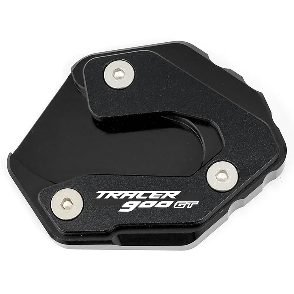Piastra Supporto Laterale Estensione Cavalletto Moto Accessori per Yamaha TRACER 900 GT tracer900gt 2014-2018 2019 2020 tracer 900gt (Nero)