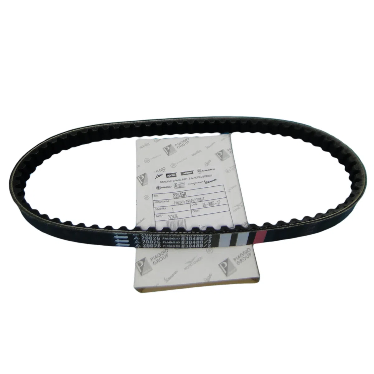 830488 CINGHIA TRASMISSIONE DISTRIBUZIONE PIAGGIO VESPA LX 50 2T 4T - PIAGGIO ZIP ORIGINALE