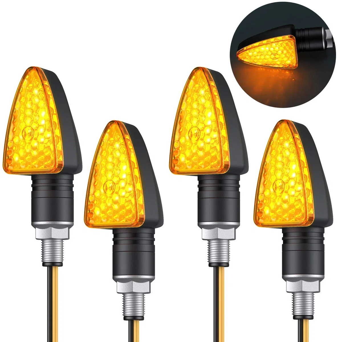 TEMPO DI SALDI Quattro Indicatori Di Direzione Impermeabili Universali Per Moto Frecce Led