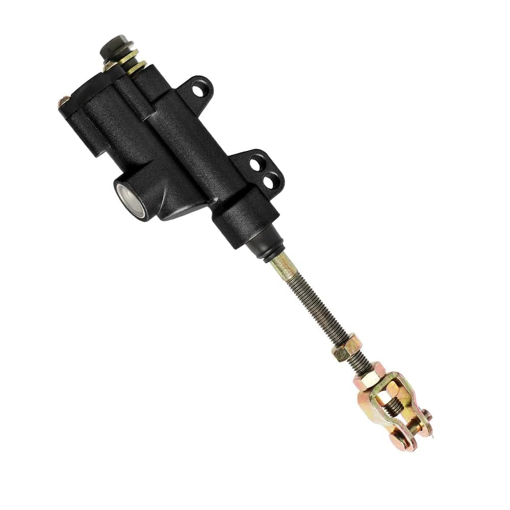 Pompa Cilindro Maestro Freno Posteriore adatto per cinese Dirt Pit Bike Sunl Pitster Thumpstar 110 125 140cc(NERO)
