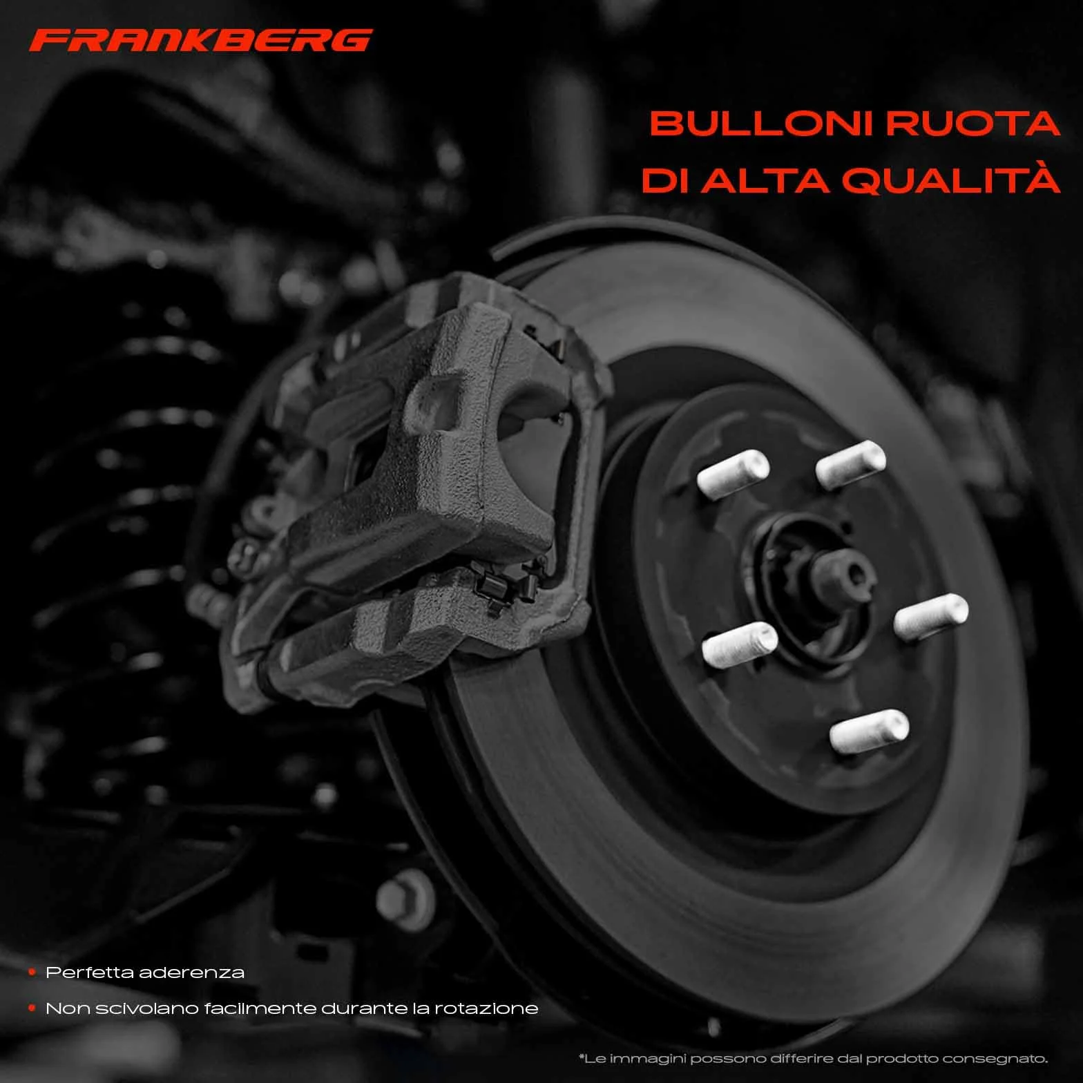 Frankberg 5x Bulloni per ruota Vite ruota Compatibile con Serie 1 E81 E87 Serie 3 E21 E30 E36 E46 E90 Serie 5 E12 E28 E34 E60 E61 Serie 6 E24 E64 1975-2017 610-574