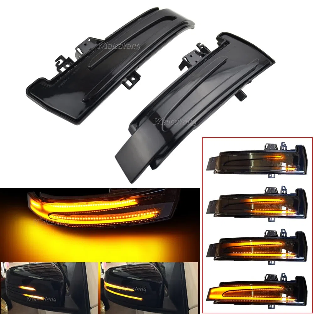Indicatori di direzione dinamici a LED per W204 W176 W212 CLA A B C E S GLA GLK CLS classe W246 C117 X156 X204 W221 W218
