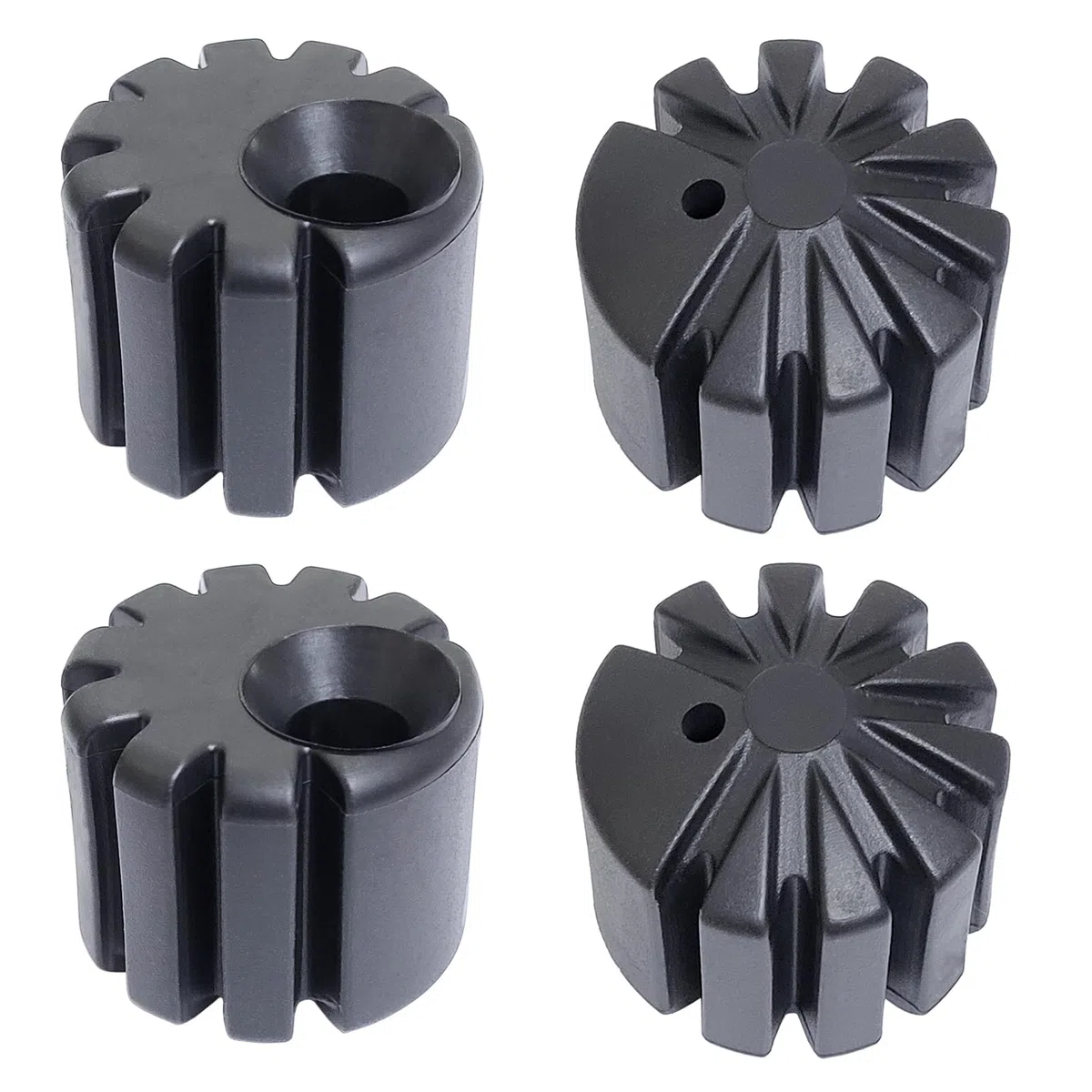 2 paia (4 pezzi) di montaggio inferiore per sedile moto, 10 mm, per conversione sedile moto, compatibili con R1200GS LC/R1250GS/S1000XR/K1600 B/K1600 Set