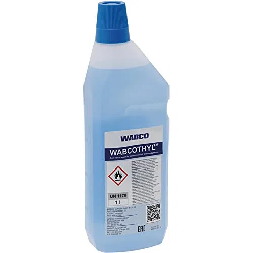 Wabco Bottiglia Wabcothyl da 1 litro antigelo per freni ad aria compressa