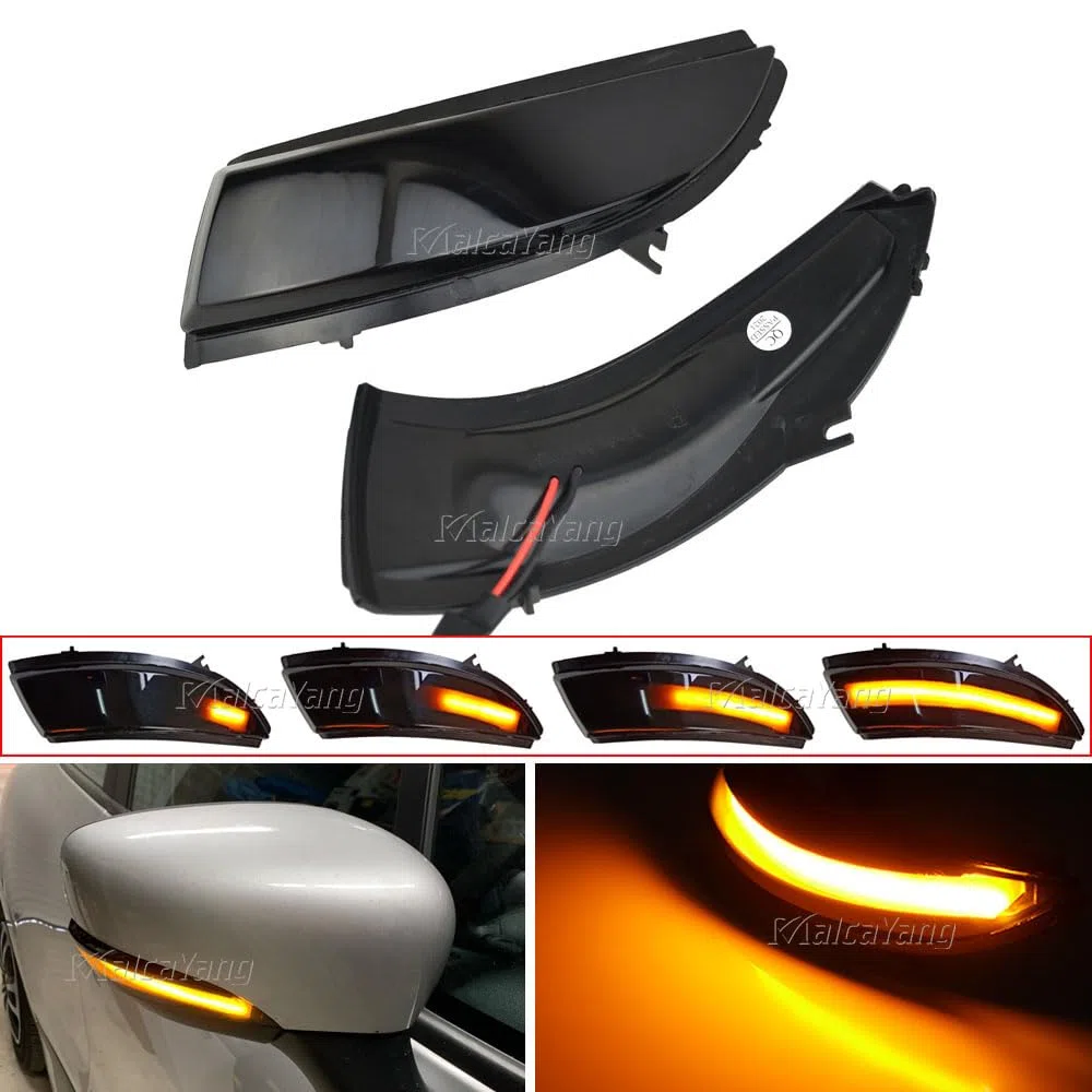 Indicatori di direzione dinamici a LED per specchietto retrovisore per modelli Clio IV MK4 BH RS Grandtour KH 2012-2016 per modelli Renault Captur